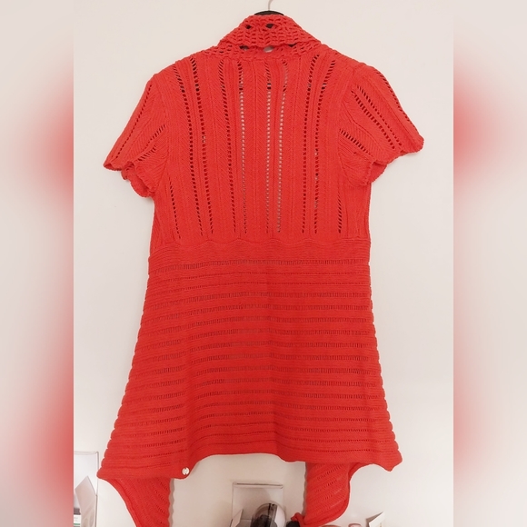 Pure Hand-knitted cardigan knitwear for women sz M/L - Picture 3 of 8